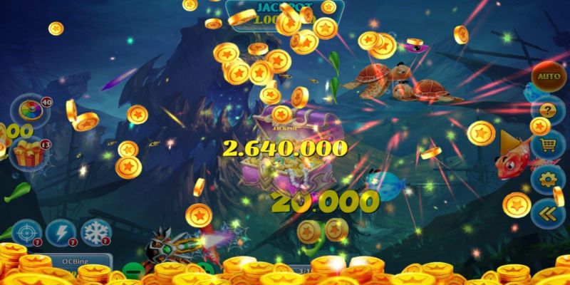 Khám phá về sảnh game bắn cá có mặt tại Cổng game B66